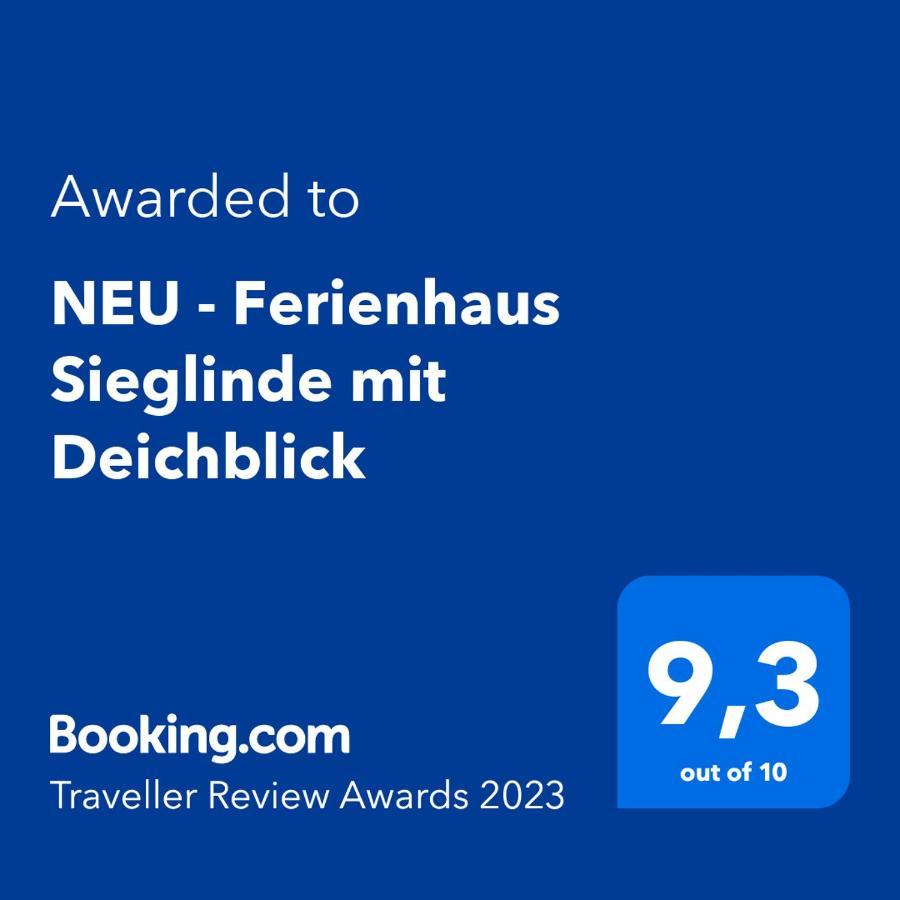 Ferienhaus Sieglinde Mit Deichblick Emden Zewnętrze zdjęcie